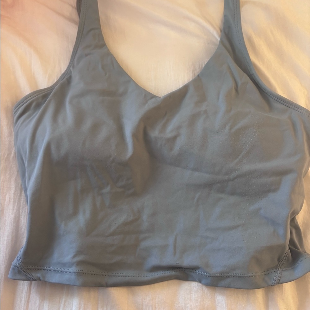 Amazon Essentials Light Blue Sports Bra